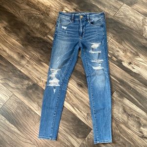 American eagle high rise jeggings
